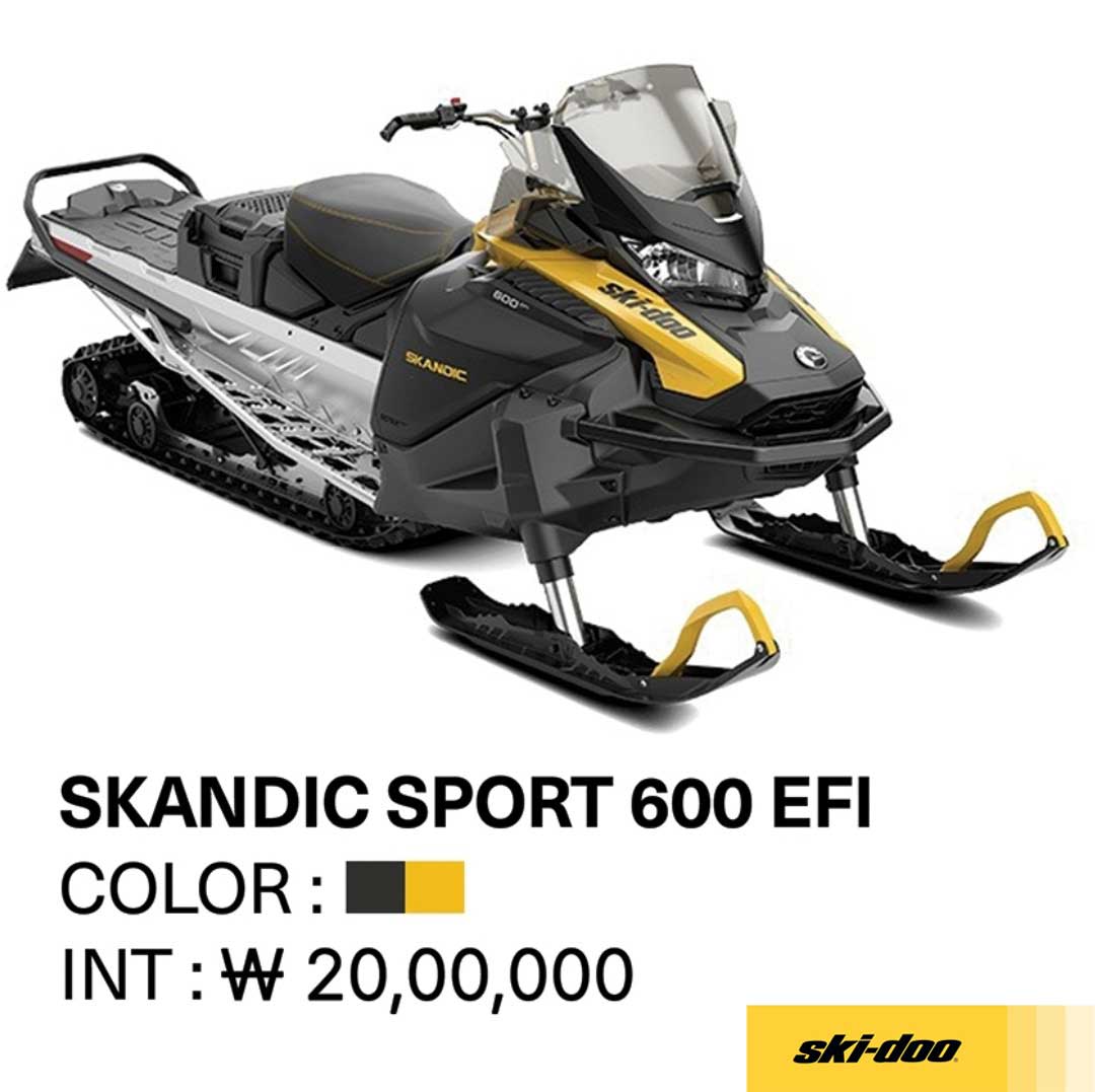 SKI-DOO (Ű) SKANDIC SPORT 600EFI